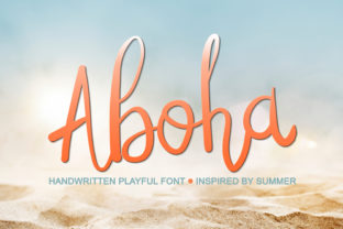 Aboha: The Handwritten Font That Elevates Your Campaigns
