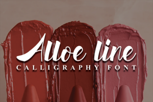 Alloe Line: A Handwritten Font That Feels Like a Quiet Conversation
