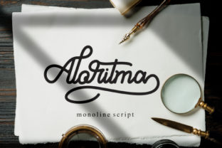 Aloritma: A Playful Handwritten Font for Editorial Design