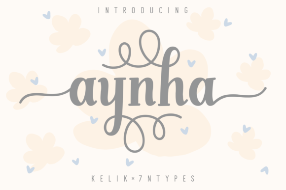 Aynha: A Handwritten Font That Feels Like a Quiet Conversation