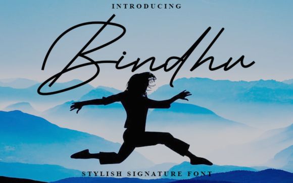 Bindhu: A Luxurious Script Font for Modern Campaigns