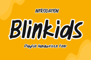 Blinkids: A Friendly Font for Creative Branding Projects