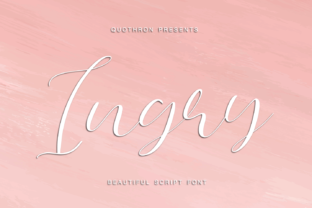 Bring Elegance to Your Creations with the Ingry Font