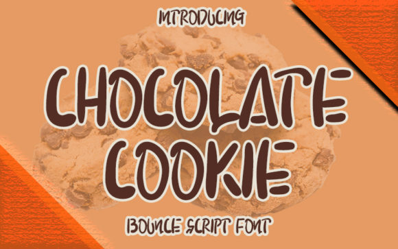 Chocolate Cookie Font for Handmade Projects