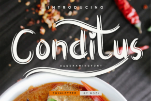 Conditus: A Charming Handwritten Font for Web Design