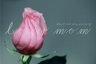 Cozy Mom Font for Handmade Creations