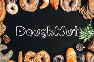 Doughnut: A Handwritten Font for Editorial Creativity