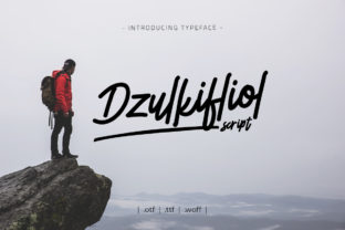 Dzulkifliol Font Review for Brand Design