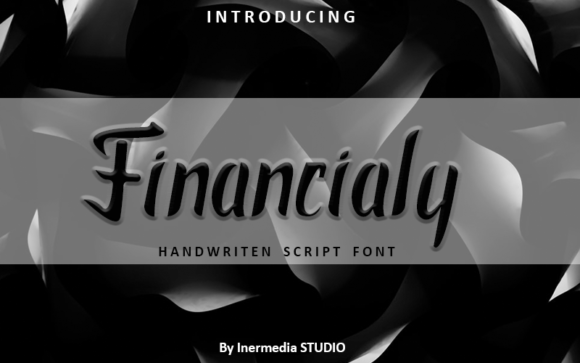 Financialy: A Handwritten Font That Elevates Brand Identity