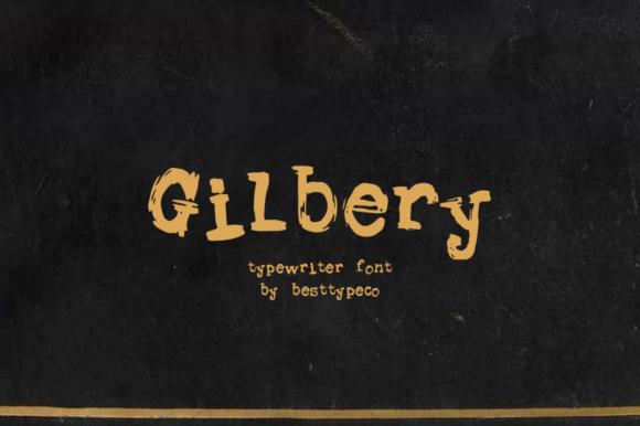 Gilbery: A Handwritten Font That Adds Personality to Branding