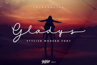 Gladys: A Friendly Script Font for Real Branding Work