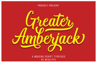 Greater Amberjack: A Modern Handwritten Font for Web Design