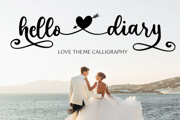 Hello Diary: A Handwritten Font for Branding Magic