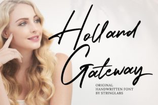 Holland Gateway: A Handwritten Font That Feels Like a Signature