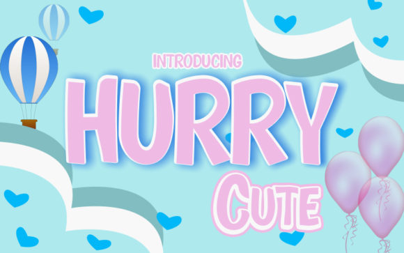 Hurry Cute: A Handwritten Font That Adds Personality to Web Designs