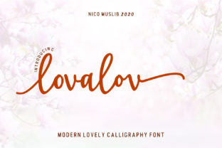 Lovalov: A Stylish Font for a Polished Brand Look