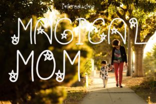 Magical Mom Font for Web Design