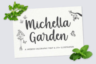 Michella Garden: A Refined Script Font for Thoughtful Branding