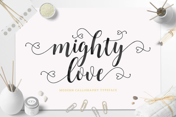 Mighty Love: A Handwritten Font That Elevates Digital Branding