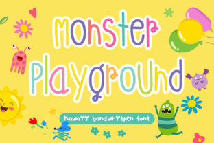 Monster Playground: A Handwritten Font That Feels Human