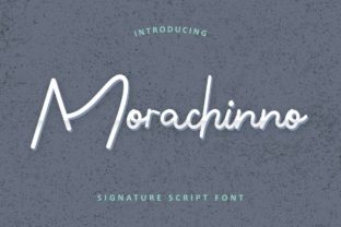 Morachinno: A Magical Script Font for Digital Design