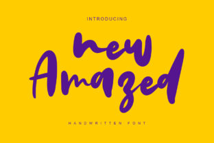 New Amazed Font for Eye-Catching Campaigns