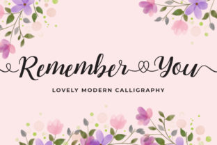 Remember You Font Review for Branding Projects
