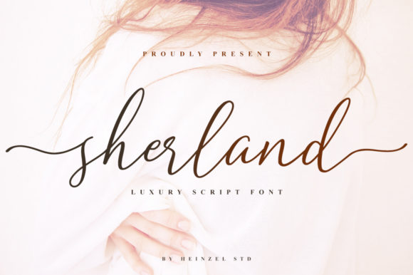 Sherland Script Font for Web Design