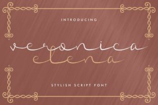 Veronica Elena: A Handwritten Font That Earns Its Space in Real Campaigns
