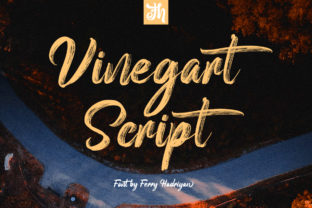 Vinegart: A Handwritten Font That Elevates Editorial Design