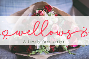 Wellows: A Handwritten Font for Editorial Elegance