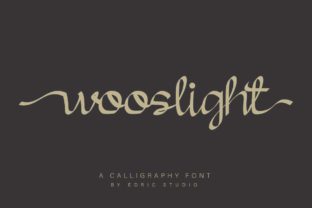 Wooslight: A Handwritten Font That Elevates Branding Projects
