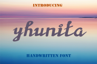 Yhunita: A Charming Handwritten Font for Branding Projects